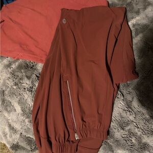 lululemon athletica Red Joggers
